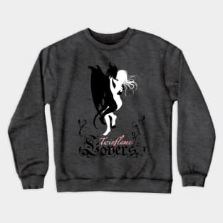 The Twinflame Lovers a Shirt with a Story Crewneck Sweatshirt